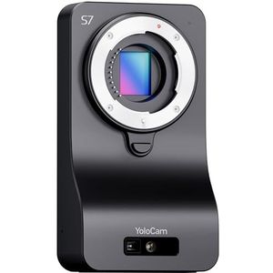 YOLOLIV YoloCam S7 4K60 Live Streaming Camera met verwisselbare lens, ToF-autofocus, MFT-ondersteuning, HDMI-uitgang en USB-uitgang (alleen camera)