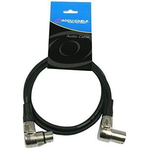 Accu Cable 1,5 m XLR-XLR microfoon audiokabel