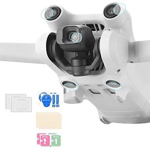 Drone Accessories For HD Lens Gehard Film for DJI Mini 3 Pro Drone Lens Anti-kras Film + Sensor Bescherming film for Mini 3 Spare Accessoire (Color : 2 set)