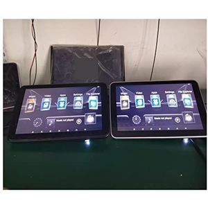 Draagbare dvd-speler voor videospelers op hoofdsteunen in auto's 2st 10,1-inch extern display 10,1-inch hoofdsteundisplay 10,1-inch achterdisplay met HD-roterend scherm