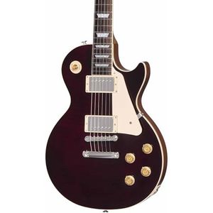 Gibson Les Paul Standard 50s Custom Color Figured Translucent Oxblood - Single-cut elektrische gitaar