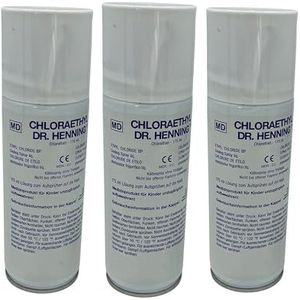 Dr. Henning 3 eenheden | Chloraethyl Spray 175 ml