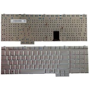 Laptoptoetsenbord voor Samsung M70 17"" Zilver RU