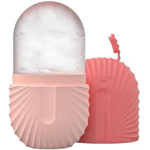 Siliconen ijsroller voor gezicht, Face Ice Mold Contour Ice Facial, Herbruikbare koeling Silicone Roller, Silicone Beauty Facial Rollers voor gezicht Wallen van de ogen, Brightenskin