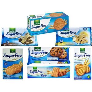 Gullon Sugar Free Biscuits Mixed Selection Pack x 7 packs