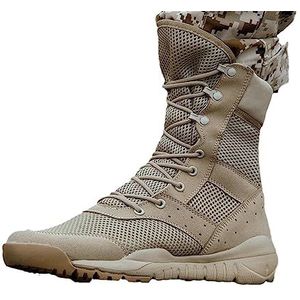 Heren Outdoor Combat Boots Bergbeklimmen Training Schoenen Lichtgewicht Waterdichte Tactische Laarzen Wandelen Mesh Schoenen
