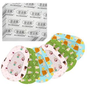 45 stuks 3 stijlen cartoon zelfklevende oogpleisters bandages ademend Lazy Eye patches voor kinderen en volwassenen