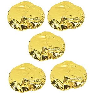 Tin Folie Conditioner Cap, Bevorderen Absorptie Constante Temperatuur 5 Stks Folie Conditioner Cap voor Schoonheidssalon