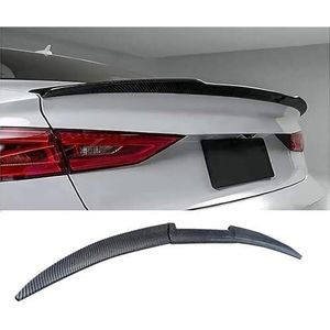 Achterspoilers Voor A4 2017-2020 Auto Achterspoilers Sedan Achterkofferbak Lip Vleugelspoiler Autospoiler Achtersplitter Modificatie Accessoires Voorbumper Lip