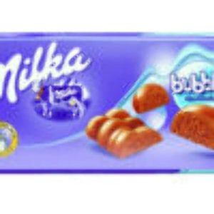 13 x Chocolade Reep Milka Bubbly 100 gram