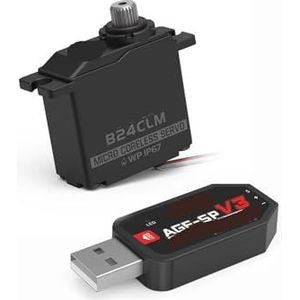 B24CLM 6KG HV transmissie holle kop mini digitaal waterdicht (B24CLM Set2)