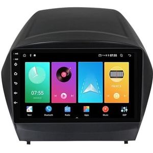 Android 14 2 Din Autoradio voor Hyundai Tucson IX35 2009-2015 - Steun Carplay Android Auto DSP-9"" Touchscreen Auto Stereo Met Stuurwielbediening WIFI 4G Bluetooth Split-Screen(P2 WIFI 4-Core 1G+32G)
