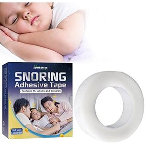 Slaaptape voor snurken | Anti-snurkapparaten - Knipbare zelfklevende mondtape om te slapen Stop met snurken Mondtape Mondslaapstrips om snurken te verminderen Smashing