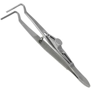 Pincet met schuine punt Huishoudelijk pincet Versterkte pincet for het verwijderen van ingegroeide haartjes Dagelijks leven Dagelijkse verzorging Wenkbrauwen verwijderen for mannen en vrouwen Perfect