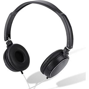 Overheadkoptelefoon, Opvouwbare Compacte Bedrade Headset Stereo HiFi-muziekkoptelefoon voor Smartphones Tablets MP3/MP4-laptops