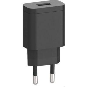 Motorola Chargers - Turbopower 10W hoofdwandlader/stroomadapter met SKN6473A 1M USB-A naar USB-C-kabel.