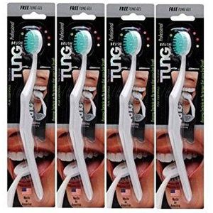 Tung Tongreiniger Borstel Pack van 4