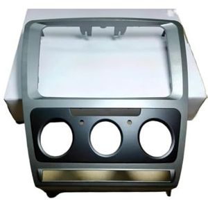 Autoradio-fasciapaneelplaatframe Auto-refit 2DIN DVD-frame DVD-paneel Dash Kit DVD Fascia Audio-frame Voor Skoda Voor Octavia 2013 Accessoires Dashboardbekledingframe(2007-2009)