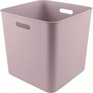 Sunware 10 stuks Basic Cube Box 25 liter - 31,8 x 31,8 x 31,1 cm - roze