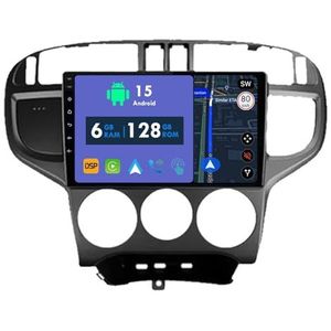 RoverOne Autoradio GPS voor Hyundai Matrix 2001-2010 Carplay Android Auto Stereo Hoofdeenheid Bluetooth WiFi Radio Speler Sat Navigatie
