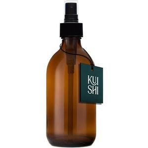 Kuishi Verstuiver van glas, amberkleurig, 300 ml, parfumverstuiver van glas, ideaal voor parfum, slaap en kamersprays (BPA-vrij)