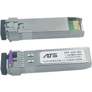 SFP+ 10Gb SFP SR voor SFP-10G-SR 10GBASE-SR glasvezel optische SFP transceiver enkele vezel (1 paar 20 KM)