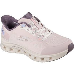 Skechers - GLIDE-STEP PRO - Slip-on Sneakers - Roze - Sleehak - 4 cm Hakhoogte