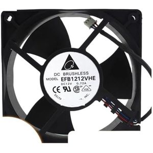 Voor Delta EFB1212VHE 12038 12 cm 120 mm DC V 0,72 A servercomputerbehuizing koelventilator, zeer efficiënte koeler