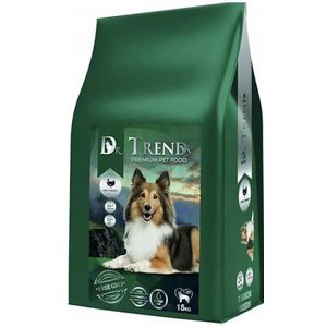 DR. TREND droogvoer voor hond van middelgrote rassen Samojeed, Beagle, Collie 15 kg