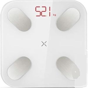 Weegschaal Glazen Platform Personenweegschaal Elektronische Weegschaal Lichaamsvetweegschaal Multifunctioneel Personenweegschaal