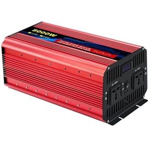 Spanningsomvormer Voor Zonne-energie In Auto's Met LED-display Omvormer Met Zuivere Sinusgolf Van 12 V/24 V Naar 220 V Wisselspanning 7000 W/8000 W 50/60 Hz(12V60HZ,220V,8000W)