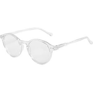 ZENOTTIC Blauw Licht blokkerende Bril, Anti-Duizelige Lens, Voor Dames en Heren, Lichtgewicht Rond Frame, Retro