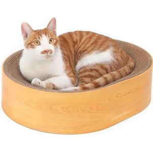 PETKARAY Krabplank voor katten, 68 cm hoge L-vormige sisal krabpaal