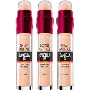 Maybelline The Erase Age Corrector Behandeling met Goji-bessen Kleur 02 Nude 3 stuks