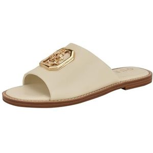 GUESS Dames Graysie platte sandaal, ivoor 151, 6.5 UK, Ivoor 151, 39.5 EU