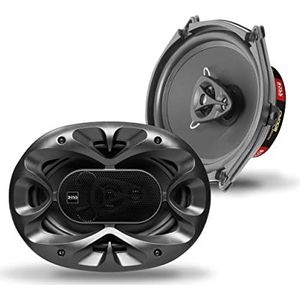 BOSS Audio Systems CH5730B Chaos-serie 5 x 7 inch autoradio deurluidsprekers - 300 watt Max, 3-weg, volledig bereik audio, 1 inch en 0,5 inch tweeters, coaxiaal, verkocht in paren
