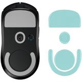 kwmobile muis voeten sticker compatibel met Logitech G PRO X Superlight 2 - Computermuis glijder - Stickers in groen