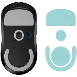 kwmobile - Muis Voeten Sticker - Glijder - Groen - PTFE Vervangingsstickers