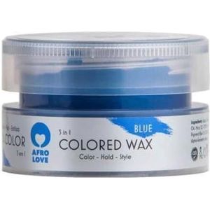AFRO LOVE - COLORED WAX 100ML BLUE