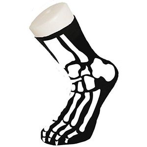Grappige sokken met opdruk - skeletsokken