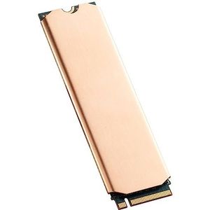 DolDer M.2 2280 SSD koperen afdekking warmteschild cover + Thermopad voor koeling Laptop M.2 2280 SSD