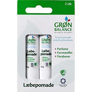 Balsem voor lippen, 2 stuks. GRON BALANCE