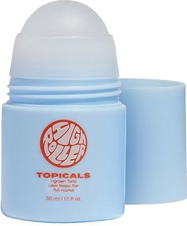 Topicals Haartonic met hoge roller, met salicylzuur, AHA's en BHA's - voor scheerbotten, irritatie en ingegroeide haren - geschikt voor gezicht en lichaam (40 ml)