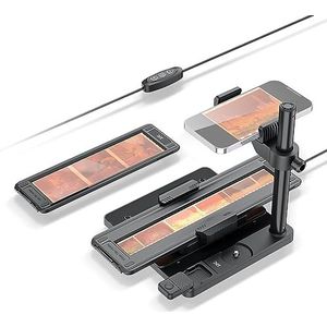 JJC - Mobiele Digitaliseren Adapter Set - Converteer 35mm/120 Negatieve Slide Naar Digitaal - Smartphone Digitizer Scanner Set