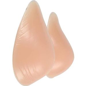 HomeJoySet Zelfklevende Traanvormige Siliconen Borstprothesen - 1 Paar (500 G/paar, Huidskleur) - Prothese For Travestieten, Mastectomie, Transgender En Cosplay(Nude_900g/Pair)