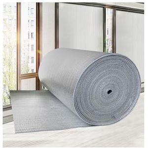 HUFIREHU Warmteradiator Isolatie Folie Aluminiumfolie Thermische Isolatiefilm Reflecterende Folie Voor Radiatoren Folie Isolatie Warmtereflecterende Voor Ramen, Auto(200cm/78.7in,1.5cm/0.59in)