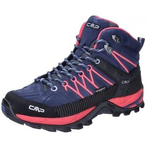 CMP Rigel Mid Wmn Shoe Wp Trekking- en wandelschoenen voor dames, Blue Hibiscus, 38 EU