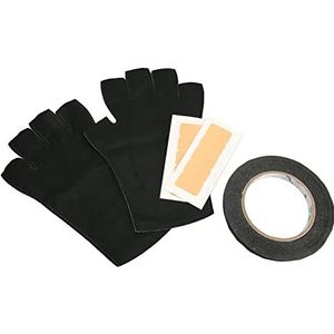 UV-handschoen voor Gelnagellamp, Professionele UPF50+ UV-beschermingshandschoenen, Vingerloze Anti-UV-handschoenen, Voorkom Verdonkering van de Handen, Geschikte Maat, Vingerloos