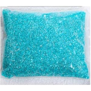 Ik heb het kristal gemaakt, Hars AB Strass Flatback Kristallen for Nail Art en Craft Decoratie Multicolor 2-6mm(ZirconAB,Ss6 2mm(10000pcs))