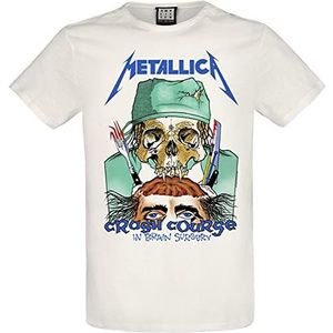 Metallica Amplified Collection - Crash Course In Brain Surgery T-shirt beige S